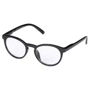 Lesebrille, Plastik, Schwarz, 1.0