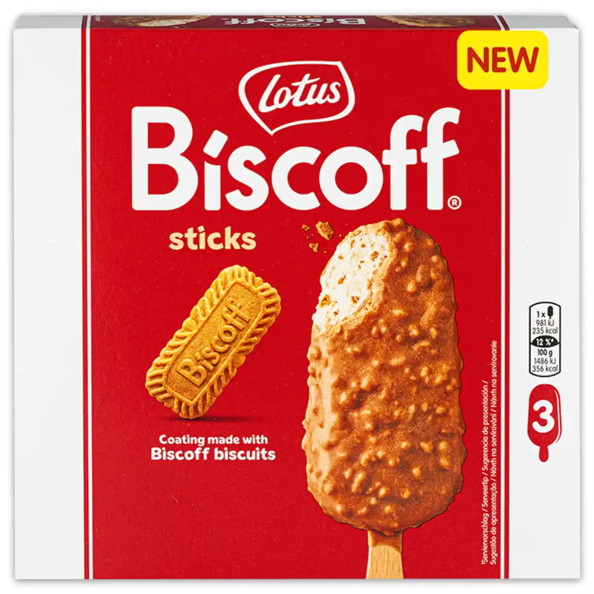 Bild 1 von lotus biscoff Biscoff Stieleis