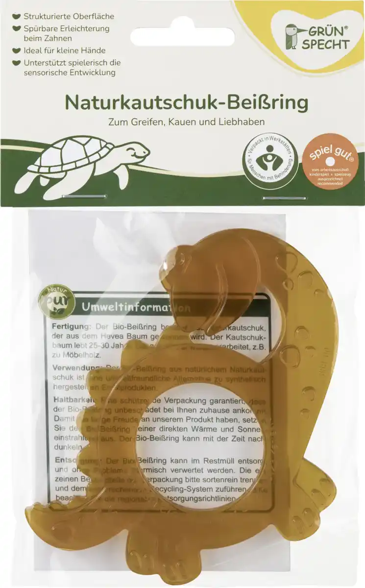 Bild 4 von GRÜNSPECHT Naturkautschuk-Beißring