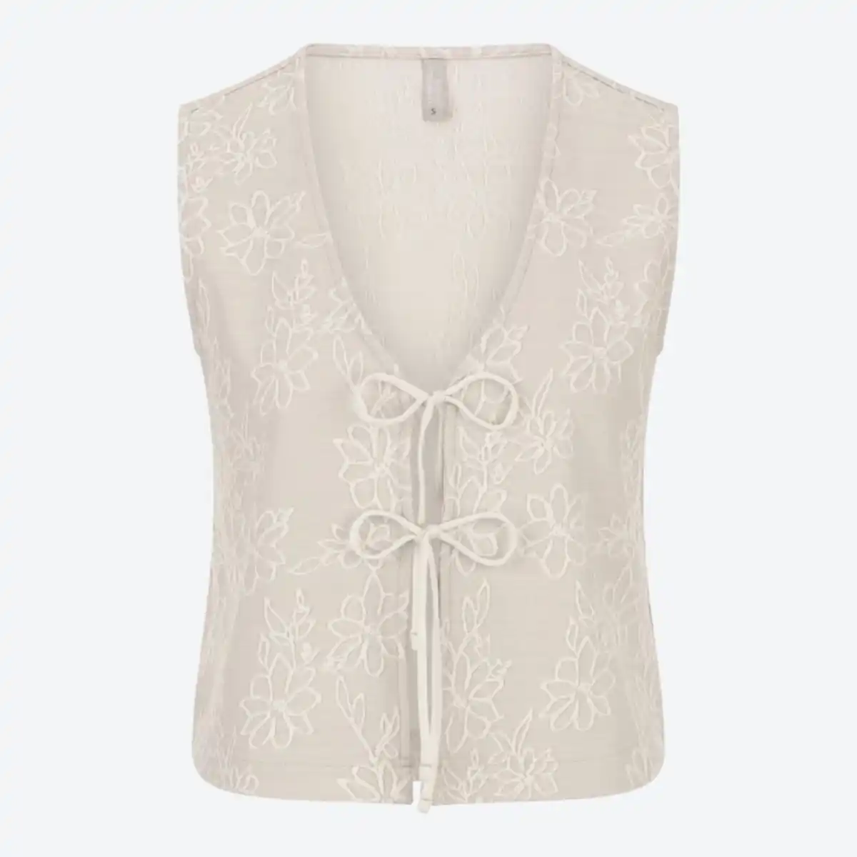 Bild 2 von Damen-Jacquard-Weste mit V-Ausschnitt