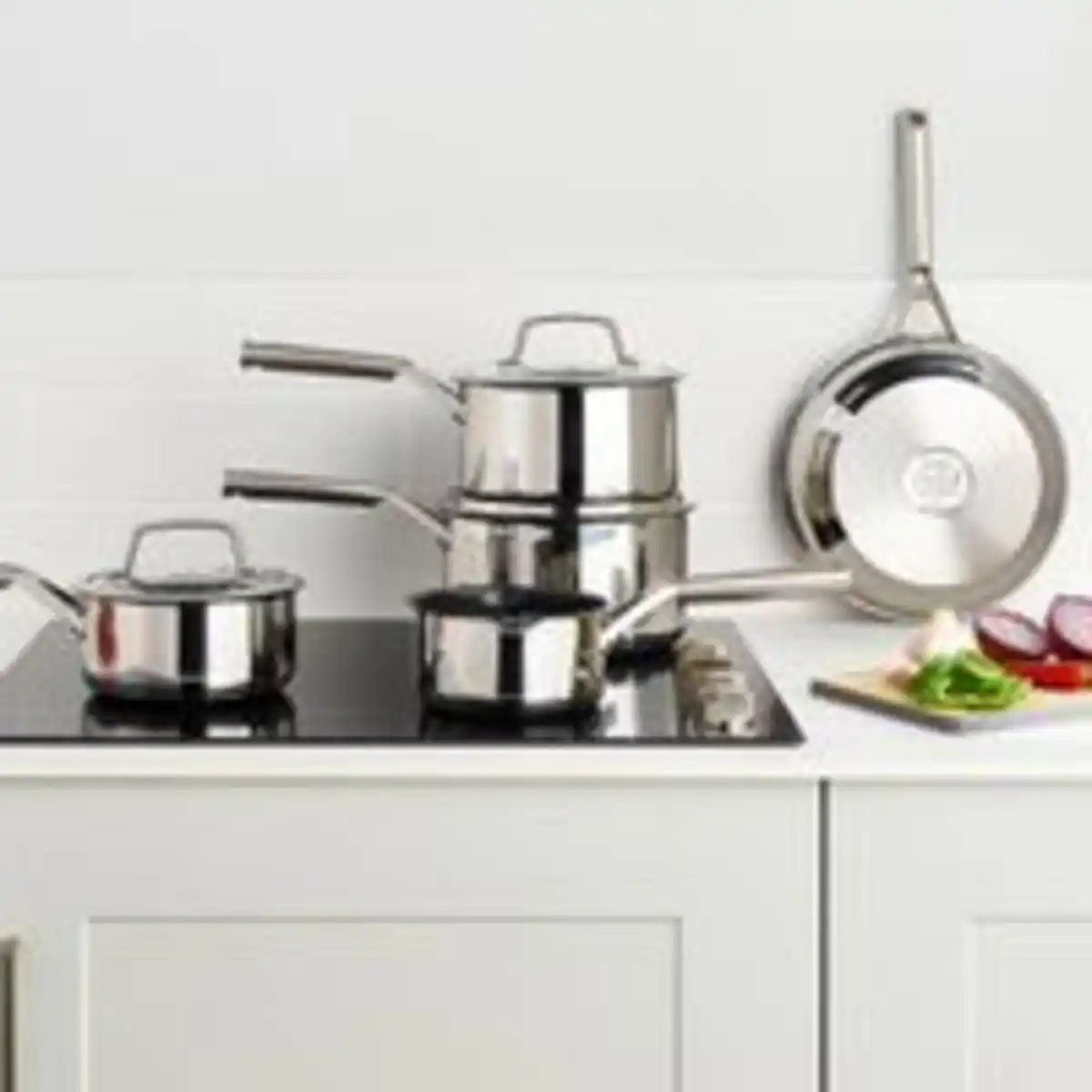 Bild 2 von ZEROSTICK 5-teiliges Topf- und Pfannen-Set Edelstahl