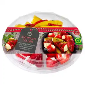 WONNEMEYER Antipasti-Teller 210 g, Peperoni-Paprika