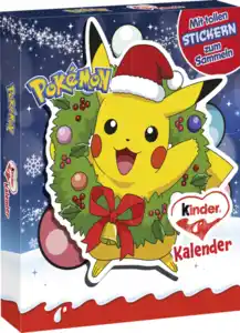 Ferrero Kinder Pokémon Adventskalender 2026