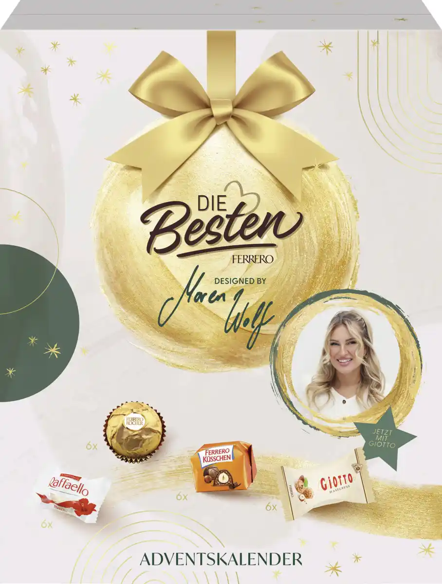 Bild 1 von Ferrero Adventskalender Die Besten by Maren Wolf, 214 g