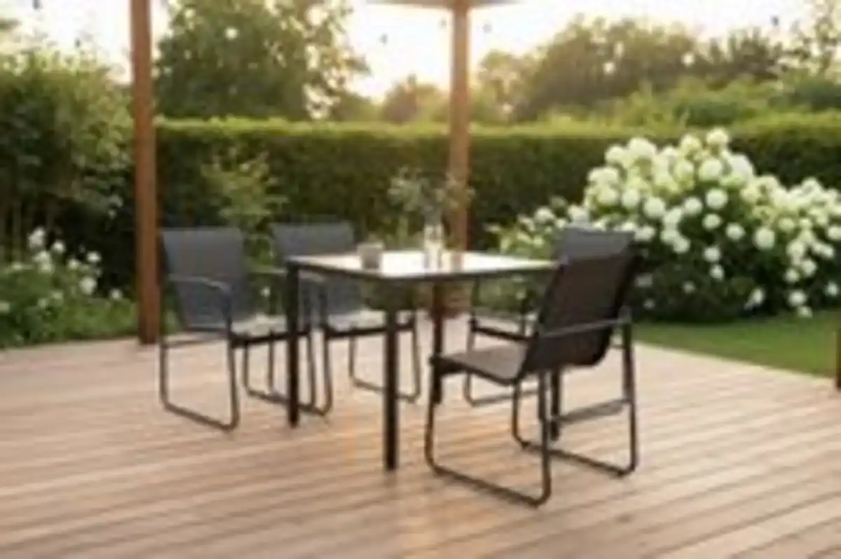 Bild 2 von 5tlg. Garten-Set HANNA - Schwarz