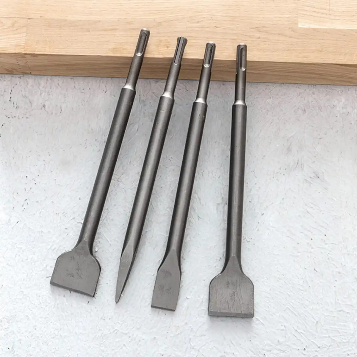 Bild 1 von Kraft Werkzeuge SDS-Plus-Meißel-Set 4-tlg.