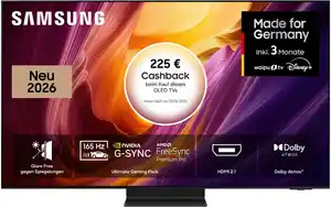 GQ55S95HFT 138 cm (55") OLED Vision AI Smart TV graphitschwarz, 4K Ultra HD, 120 Hz, Sprachsteuerung
