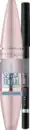 Bild 1 von Maybelline New York 2in1 Set: Lash Sensational Voller-Wimpern-Fächer Mascara Very Black Waterproof Expression Kajal Eye