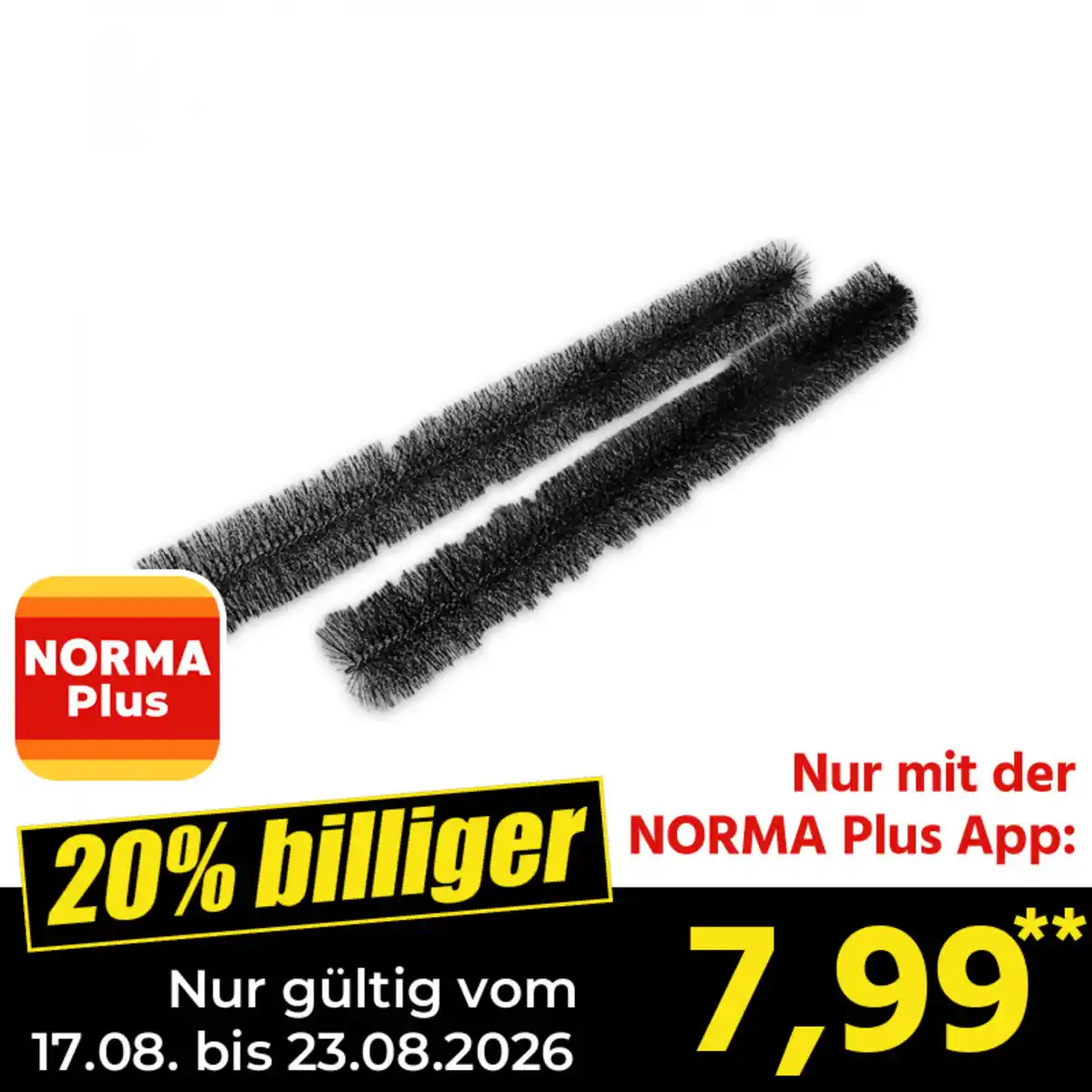 Bild 1 von Powertec Garden Dachrinnenwalze 2er-Set