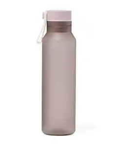 Wasserflasche, 600 ml, in Dunkelrosa