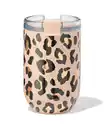 Bild 1 von Kaffeebecher, 350 ml, aus Edelstahl, Leopardenmuster