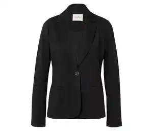 Jerseyblazer, schwarz