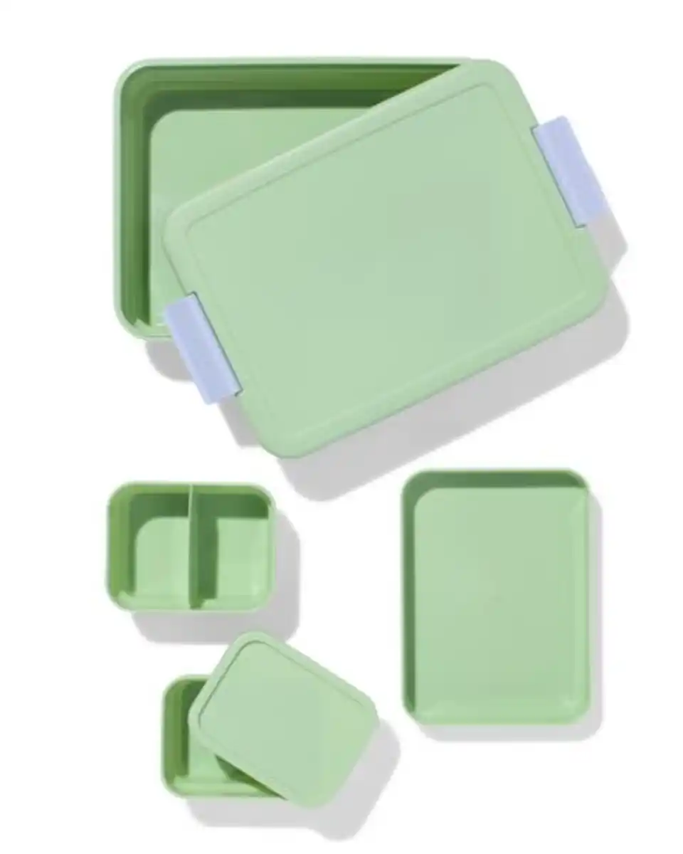 Bild 2 von Brotdose, modular, groß, grün