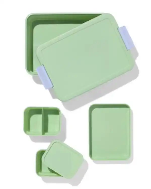 Bild 2 von Brotdose, modular, groß, grün