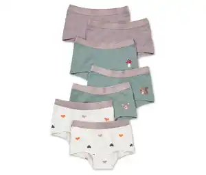 7 Mädchen-Pantys