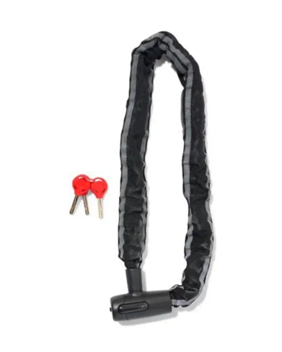 Bild 1 von Kette mit festem Schloss, 90 cm, Ø 8 mm, schwarz