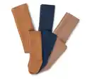 Bild 1 von 3 Kinder-Frottee-Thermostrumpfhosen, braun/blau