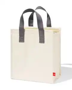 Lunchtasche 22 x 25 cm, beige