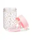 Bild 3 von Wasserflasche, 450 ml, mit Band, Blumen