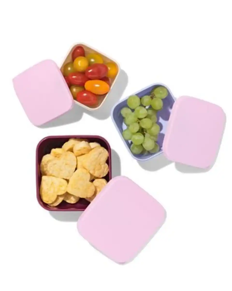 Bild 2 von Snackboxen rosa – 3 Stück