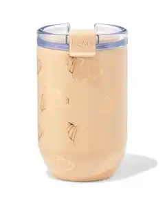 Kaffeebecher to go, 350 ml, Edelstahl, Croissant