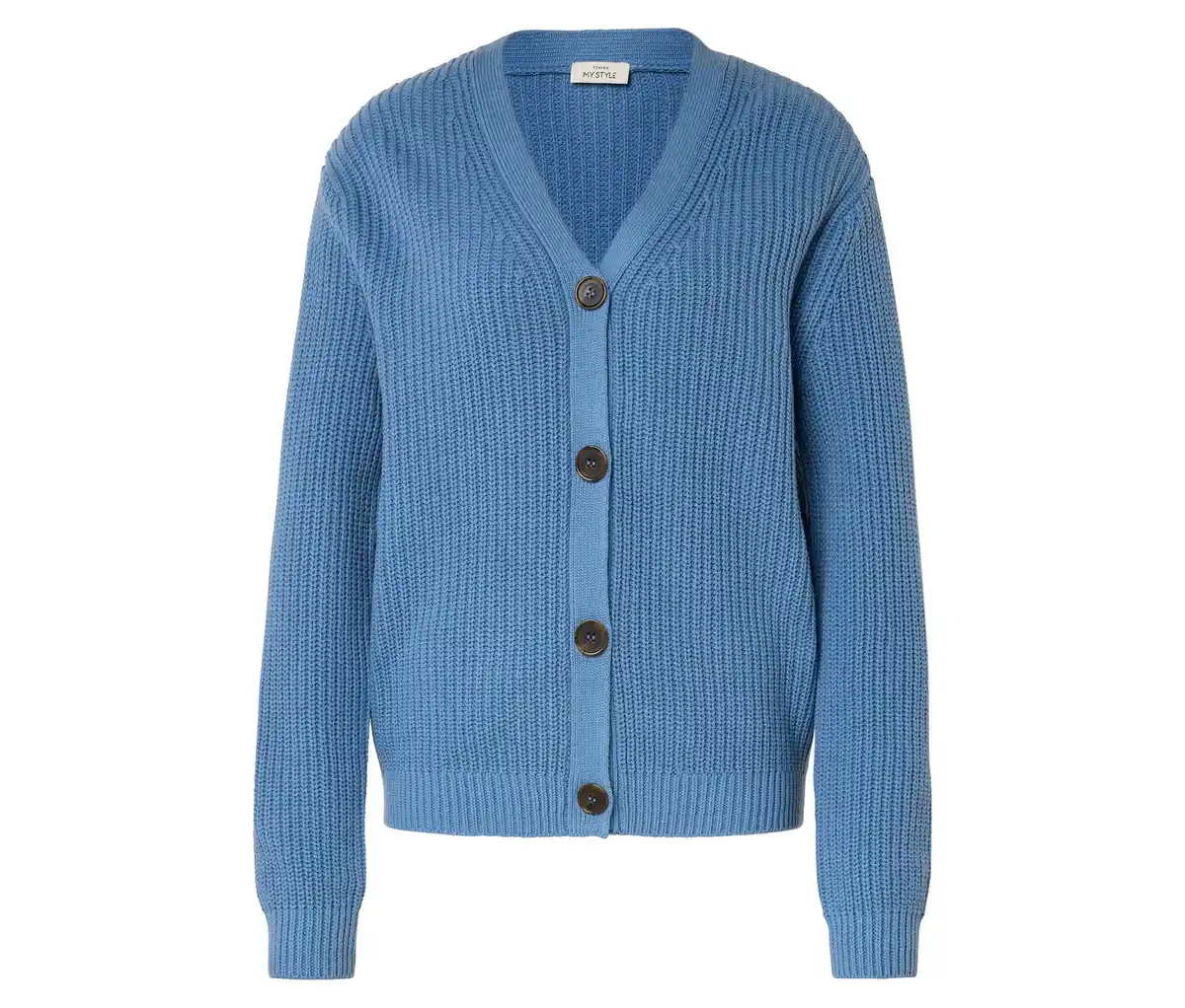 Bild 1 von Grobstrick-Cardigan, blau