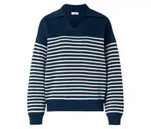 Strickpullover mit Kragen