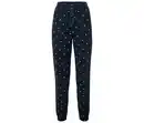 Bild 1 von Pyjamahose, dunkelblau mit cremefarbenen Punkten