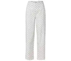 Stretchhose mit weitem Bein