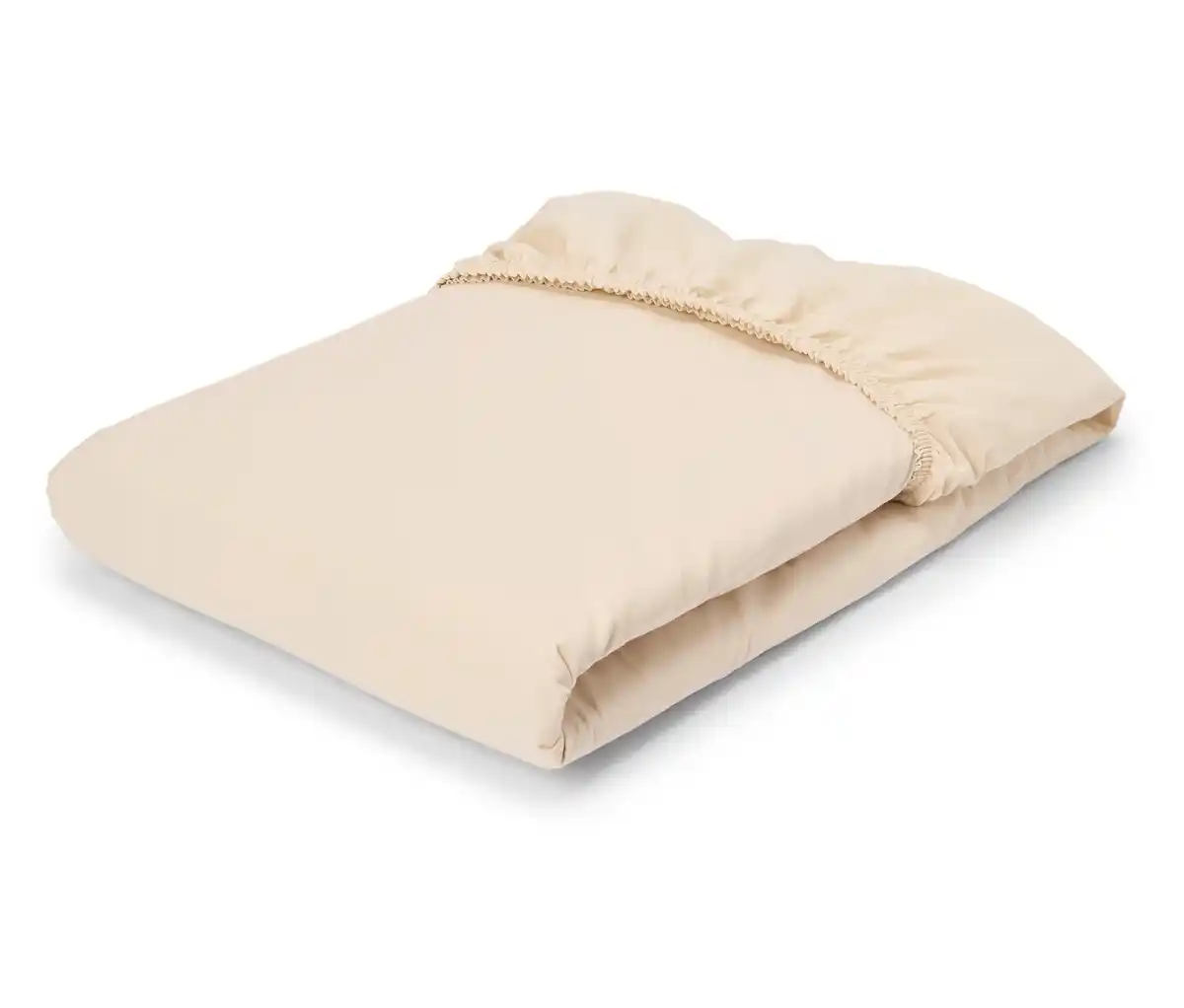 Bild 1 von Perkal-Spannbettlaken, beige, Übergröße