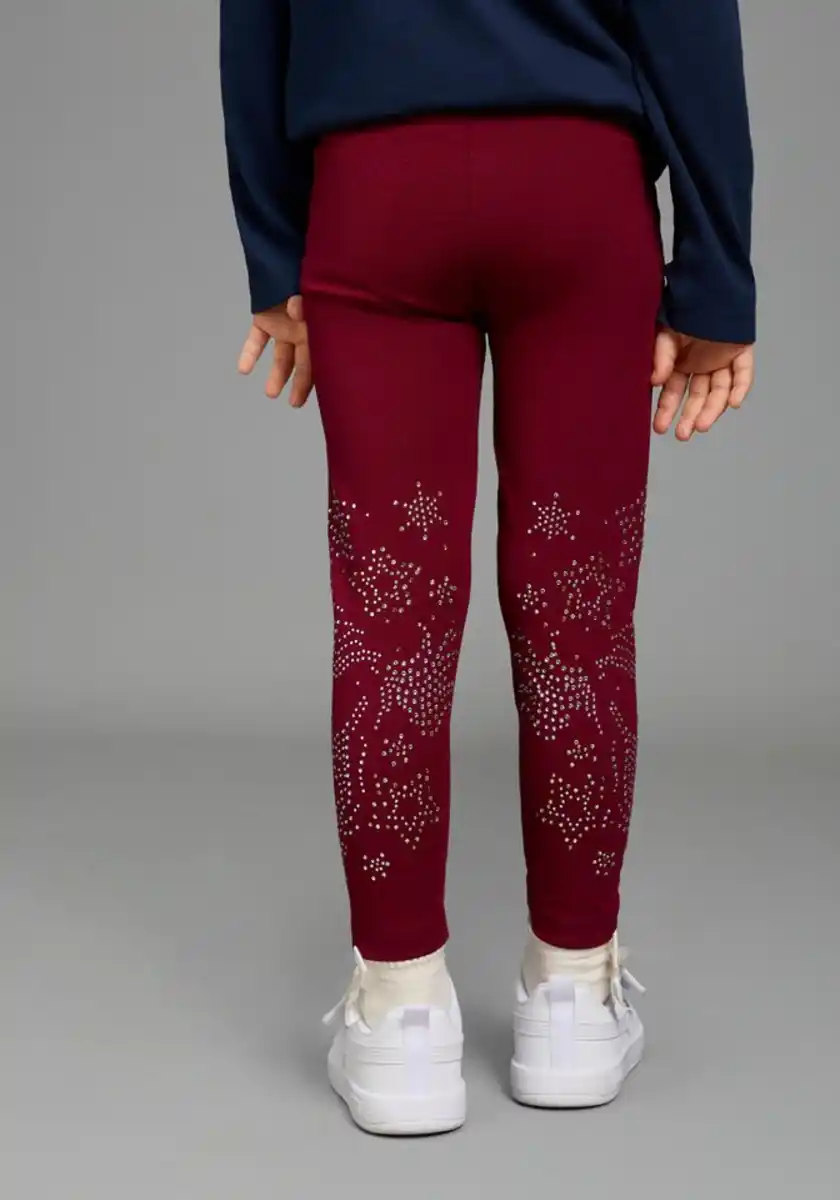 Bild 1 von KIDSWORLD Leggings, Strass besezGLITZER PFERD Mit Glitzer Pferd verziehrt