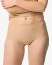 Bild 1 von Mittelstark korrigierender Slip, hohe Taille, Spitzenbesatz beige