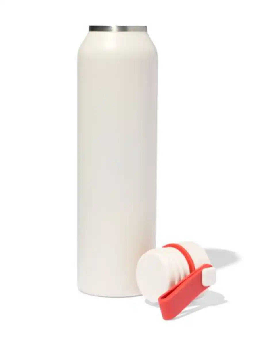 Bild 3 von Thermosflasche, 500 ml, Edelstahl, beige