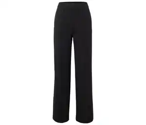 Jerseyhose mit Biese, schwarz