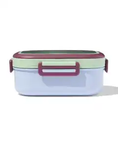 Salatbox, 21,3 × 14,8 × 9,3 cm, blau