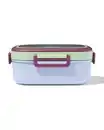 Bild 1 von Salatbox, 21,3 × 14,8 × 9,3 cm, blau