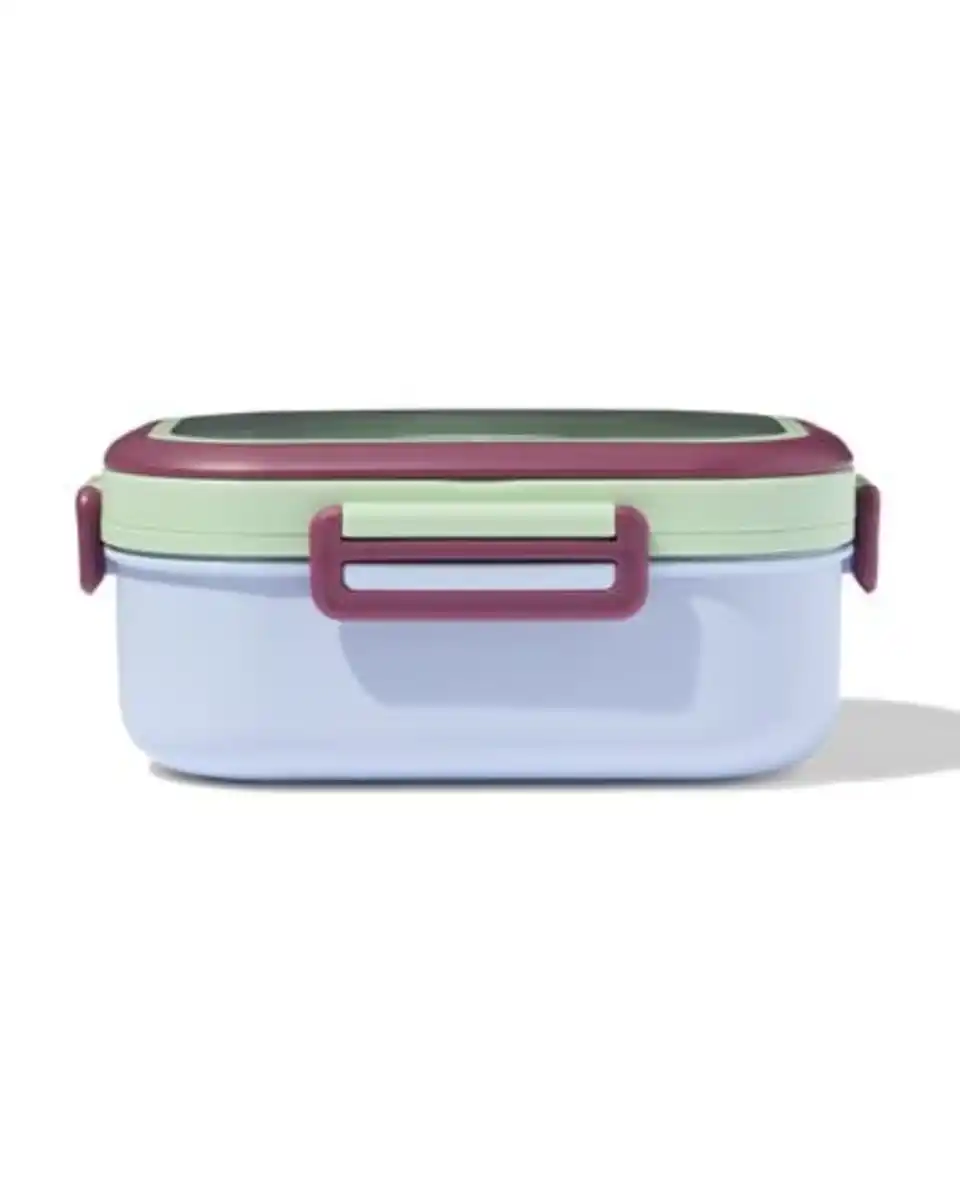Bild 1 von Salatbox, 21,3 × 14,8 × 9,3 cm, blau