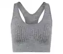 Bild 1 von Seamless-Sport-BH, grau meliert
