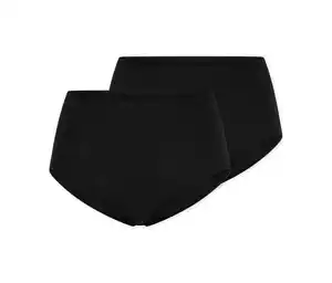 2 SCHIESSER Maxislips, schwarz