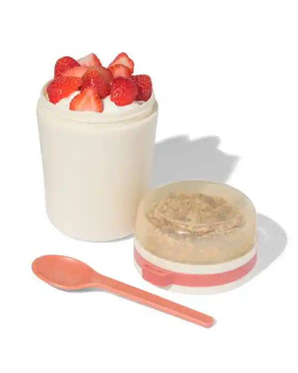 Bild 3 von Joghurtbecher zum Mitnehmen 420 ml beige