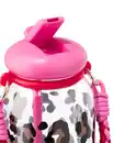 Bild 2 von XXL-Wasserflasche, 1150 ml, mit Band, Leopardenmuster