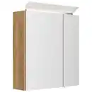 Bild 1 von Mid.you Spiegelschrank, Eiche, Glas, 2 Fächer, 60x62x17 cm, Soft-Close-System, hängend, Badezimmer, Badezimmerspiegel, Spiegelschränke