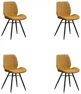 STUHL-SET BARRON, Gelb