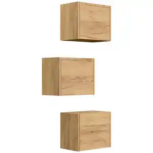 Mid.you Hängeschrank, Eiche, Holzwerkstoff, 41.4x33.3x25 cm, hängend, Badezimmer, Badezimmerschränke, Hängeschränke