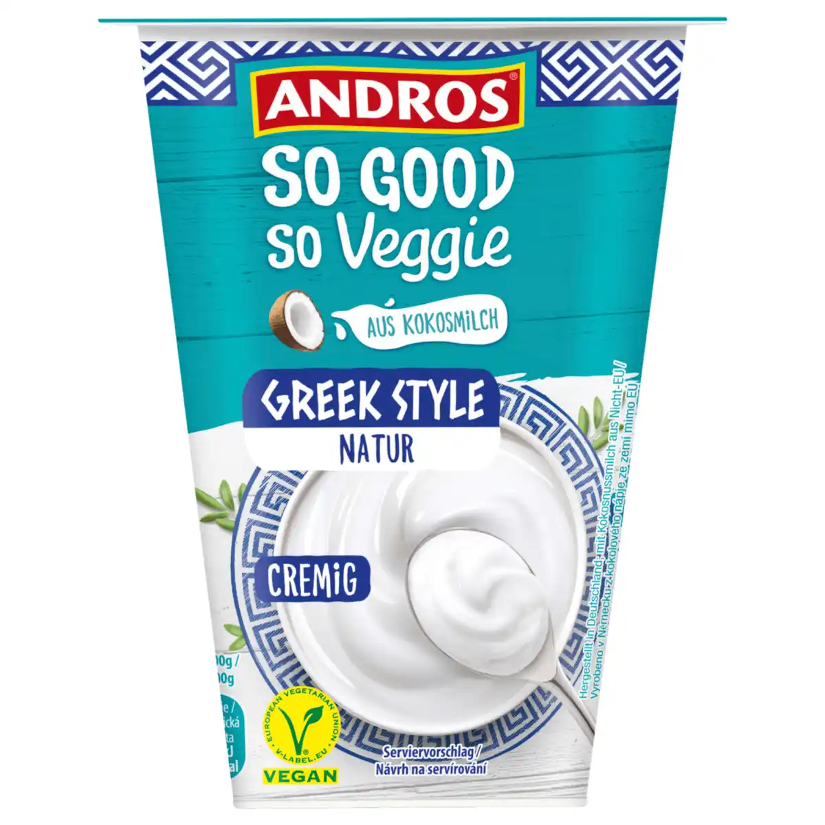 Bild 1 von Andros So Good So Veggie Greek Style Natur aus Kokosmilch 350g