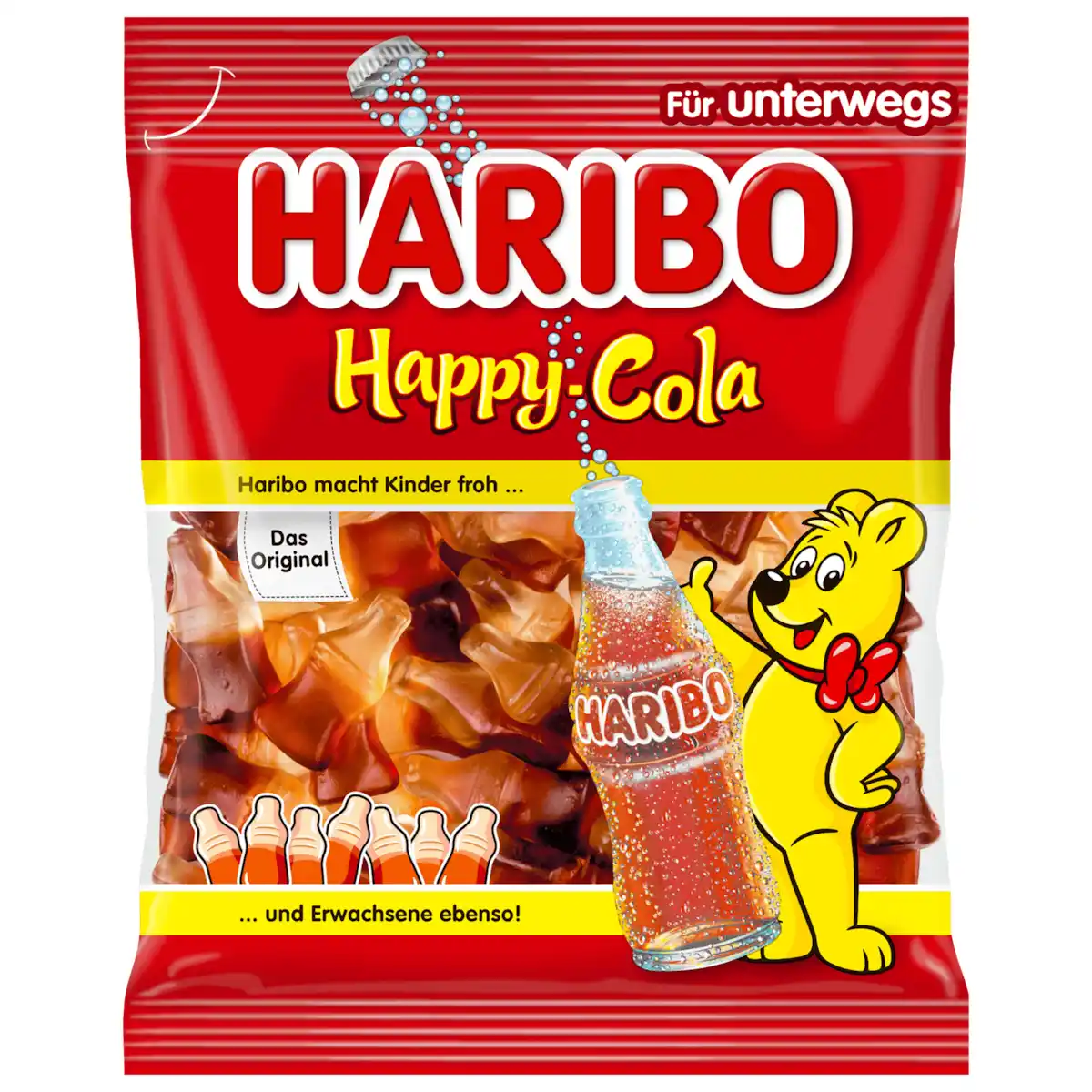 Bild 1 von Haribo Fruchtgummi Happy-Cola 175g