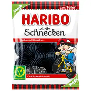 Haribo Lakritz Schnecken 175g