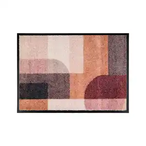 Schöner Wohnen Fussmatte Bellevue, Mehrfarbig, Textil, Abstraktes, rechteckig, 67x100 cm, Bsci, schmutzabweisend, für Fußbodenheizung geeignet, rutschhemmend, pflegeleicht, Teppiche & Böden, Fuß