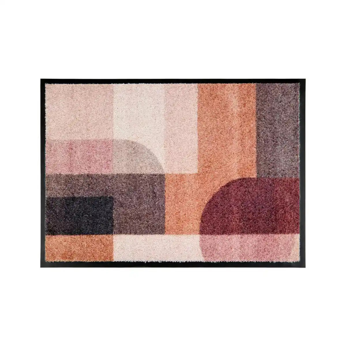 Bild 1 von Schöner Wohnen Fussmatte Bellevue, Mehrfarbig, Textil, Abstraktes, rechteckig, 67x100 cm, Bsci, schmutzabweisend, für Fußbodenheizung geeignet, rutschhemmend, pflegeleicht, Teppiche & Böden, Fuß