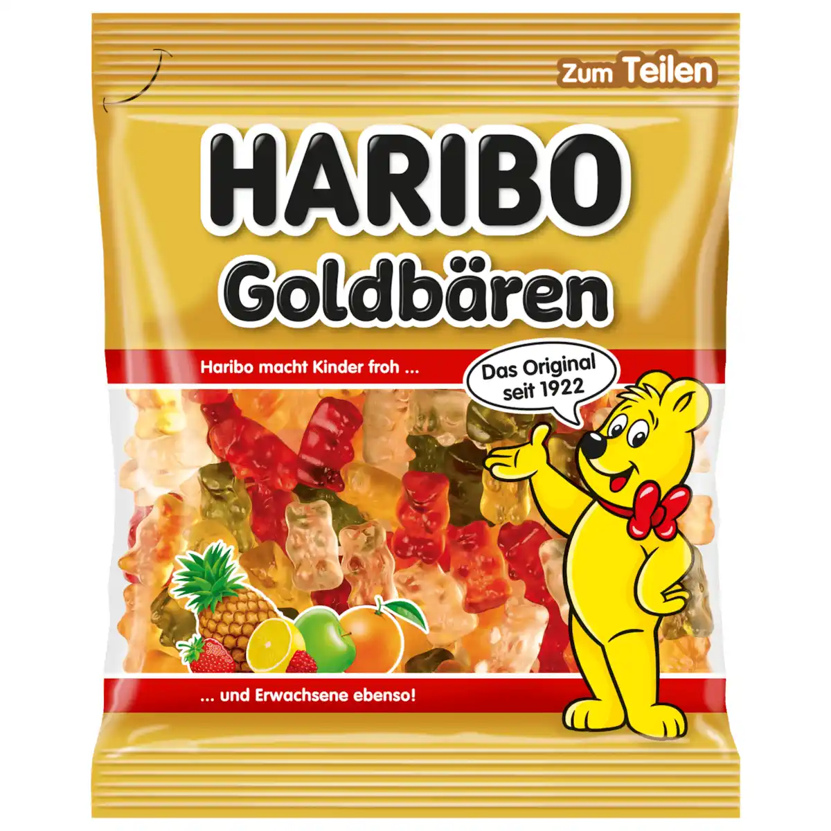 Bild 1 von Haribo Fruchtgummi Goldbären 175g
